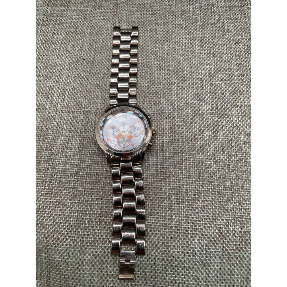 Arepostle Boyfriend Watch Rose Gold and Gold Metal Band